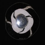 Orbiting Orbicular- 12.5" x 13, 2003 - SOLD