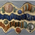 Pebbles VII: Many Steps, Many Moons - 6.25" x 9.625", 2025 - SOLD