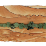 Pocket VI: Prehnite Pocket 2 - 18.4" x 5", 2016 - SOLD