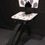 Rock King Chair - 2 pieces 14" x 20" & 18" x 18", 2005 - SOLD