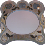 Leopardskin Mirror (Sun Study IV) - 33" x 32", 2009 - SOLD