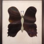 Wings V: Rainbow Butterfly - 15" x 16.5", 2016 - SOLD