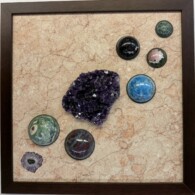 ESS 34: Stalactite Surfacing, 13" x 13" x 2.5", 2025 - $700