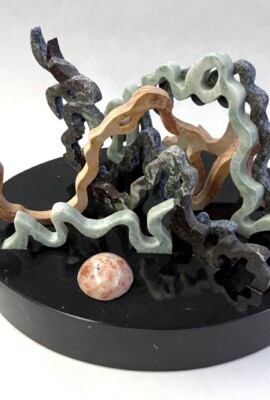 Sculpture VII: Intermingled - 7.5" x 13.5" x 9", 2024 - SOLD